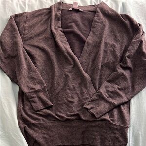 Athletic Heather Black/charcoal sweatshirt.